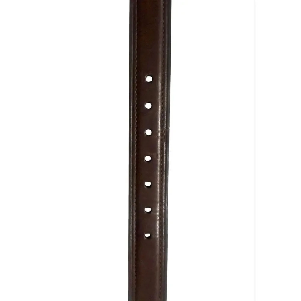 Chaps Youth Brown/Black Reversible Manmade Leather Belt - Size S(22-24)